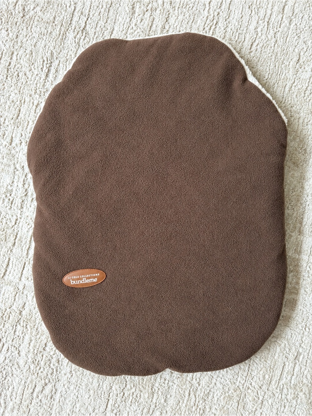 JJ Cole Brown Bundleme Carseat Cover